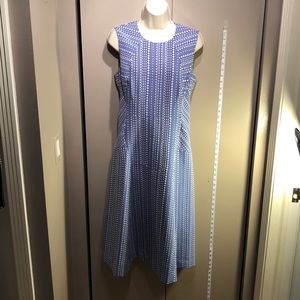 Anne Klein periwinkle dress size 10 EUC